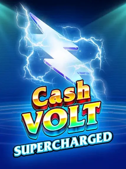 Decorative casino game artwork for Crownz: Cash Volt Supercharged