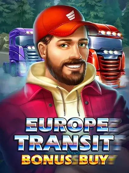 Decorative casino game artwork for Crownz: Europe Transit Bonus Buy