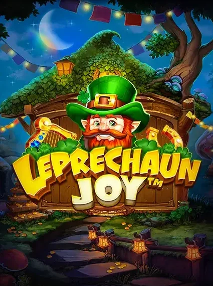 Decorative casino game artwork for Crownz: Leprechaun Joy