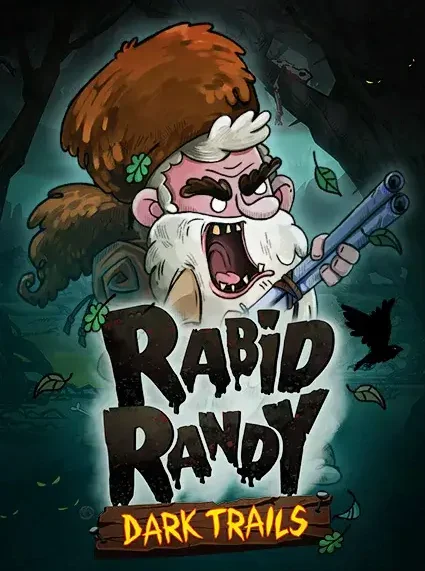 Decorative casino game artwork for Crownz: Rabid Randy Dark Trails